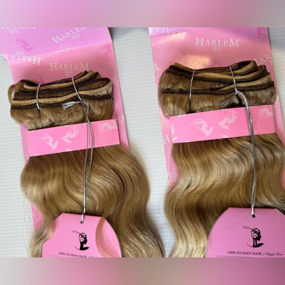 HARLEM 125 Italian Body  
medium Honey blonde F18/22, 100% Human hair 14”/16” - Picture 4 of 7